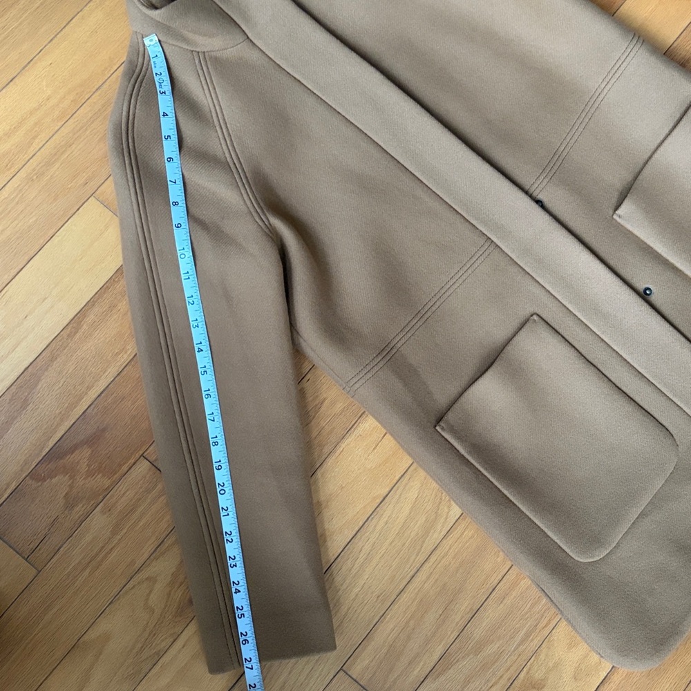 Madewell Wool Cashmere… Blend Camel coat size - Picture 15 of 15